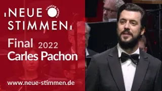 NEUE STIMMEN 2022 – Final: Carles Pachon sings "Largo al factotum", Il Barbiere di Siviglia, Rossini