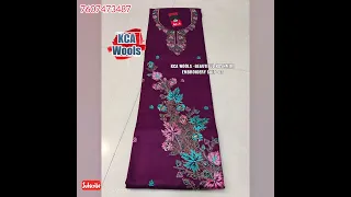 🥶WINTER SUITS KASHMIRI EMBROIDERY BY KCA WOOLS👌#trending#subscribe#shorts#youtubeshorts#winter#suit