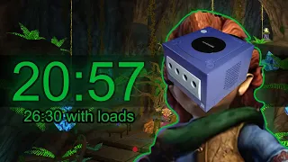 [WR] The Hobbit (GCN) Any% NMG Speedrun in 20:57 (26:30 with loads)