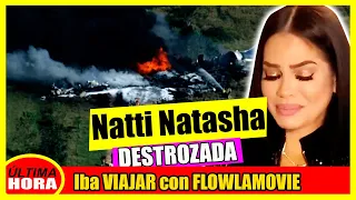 Natti Natasha DEVASTADA IBA A VIAJAR JUNTO CON FLOW LA MOVIE EN EL AVION