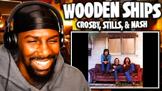 LOVE THE COMPOSITION! | Wooden Ships - Stills, Crosby & Nash (Reaction)
