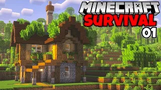 I STARTED OVER Over in Minecraft 1.20 Survival 🤩