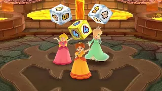 Mario Party 10 - Chaos Castle - Toadette vs Rosalina vs Daisy vs Peach Vs Bowser (Bowser Party)