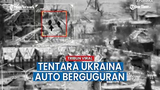 Detik-detik AGS-17 Rusia Kepung Tentara Ukraina dengan Serangan Brutal