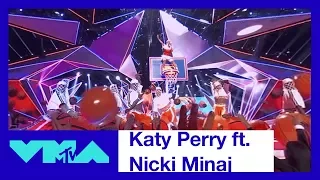 Katy Perry ft. Nicki Minaj 360° Performance of 'Swish Swish' | 2017 VMAs | MTV