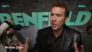 Nicolas Cage reveals ALL ABOUT How he feels about RENFIELD!