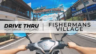 Fisherman's Village | Koh Samui, Thailand - [POV Motorbike] #covidlockdown