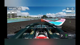 F1 mobile racing Aston martin career mode part - 2 ( Race 2 , France 🇫🇷 )