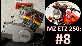 MZ ETZ 250: Engine overhaul #8: Piston, cylinder and end!