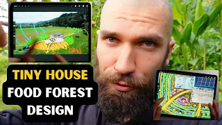 Step-by-Step FOOD FOREST DESIGN for a Tiny House: NZ / 2023