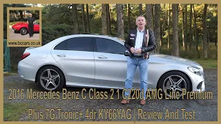 2016 Mercedes Benz C Class 2 1 C220d AMG Line Premium Plus 7G Tronic+ 4dr KY66YAG | Review And Test