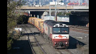 An afternoon of freight at Albion Railway Station [Melbourne Victoria]- 9/8/22
