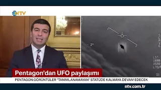 Pentagon'dan UFO paylaşımı