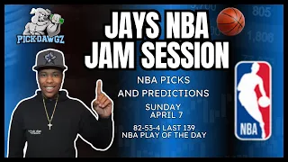 NBA Picks & Predictions Sunday 4/7/24 | Jay's NBA Jam Session