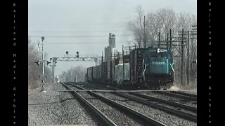 Conrail Chicago Line Butler, Indiana to Toledo, Ohio 11/24/1989