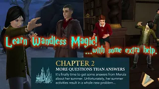 WE BE THE HEAD KID DUO NOW! (also wandless magic!) Year 7 Chapter 2: Harry Potter Hogwarts Mystery