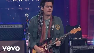 John Mayer - Slow Dancing In A Burning Room (Live on Letterman)