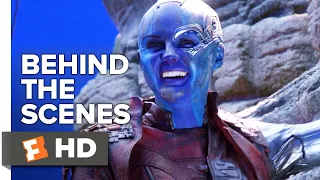 Guardians of the Galaxy Vol. 2 Behind the Scenes - Nebula (2017) | Movieclips Extras