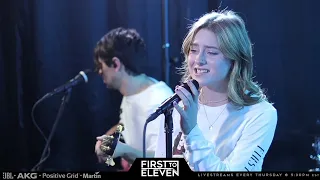 First To Eleven- Habits (Stay High)- Tove Lo Acoustic Cover (livestream)