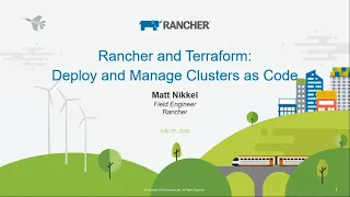 KMC - Rancher and Terraform: Deploy and Manage Clusters as Code