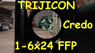 TRIJICON Credo 1-6x24 FFP Mrad Segmented Reticle - No Quite - RePew