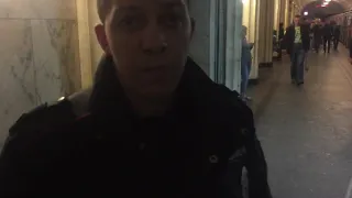 Полицай хотел задержать Демушкина