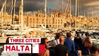 A Walk Around the THREE CITIES | Cospicua, Vittoriosa & Senglea | Drive MALTA E11