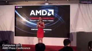 AMD Computex 2013 Press Conference Part.1