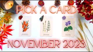 🐿🔮 NOVEMBER 2023 🔮🐿 Messages & Predictions ✨ Pick a Card Tarot Reading