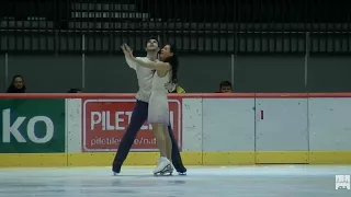 #14 Sofia EVDOKIMOVA / Egor BAZIN (RUS) - 2017 TA⅃⅃INN TROPHY - SENIOR Ice Dance - FD