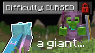 So I coded a Cursed Difficulty for Minecraft...