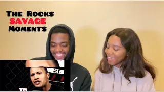 Reaction: The Rocks most SAVAGE Moments (WWE)