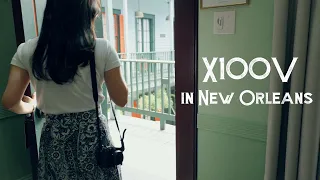 【Fujifilm】X100V in New Orleans｜Sony ZV-E1 footage│A Day in the Lofts【Cinematic Vlog】