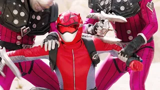 Roter Ranger Gefangen Genommen 🐅 Beast Morphers ⚡ Power Rangers Für Kinder