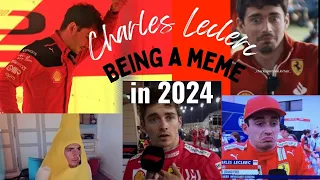 3 minutes and 1 second of Charles Leclerc being a meme