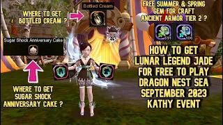 Easy Way To Get Lunar Jade Legend Rarity For Free Player Dragon Nest SEA September 2023 Kathy Event