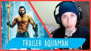 REACT Aquaman | Trailer 2 Estendido Legendado