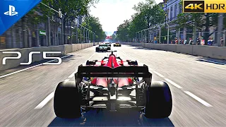 (PS5) THIS IS HOW FORMULA 1 LOOKS IN NEXT GEN... | Ultra Realistic Graphics Gameplay [4K HDR 60fps]