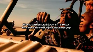 2pac - California Love ft Dr Dre Lyrics (Español - Ingles)