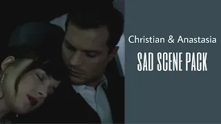 christian & anastasia sad scene pack