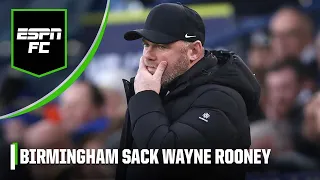 Wayne Rooney SACKED by Birmingham City ❌ Is his managerial career over? | ESPN FC