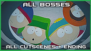 South Park: Snow Day All Cutscenes/Bosses and Ending!