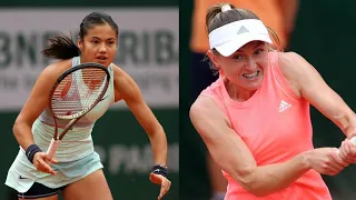 Emma Raducanu vs. Aliaksandra Sasnovich || French open second round || Ronald Garros 2022