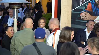 JLO & Fat Joe Reunite at 'AIR' LA Premiere