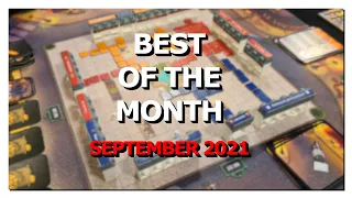 Best of the Month - Board Games Played In September 2021