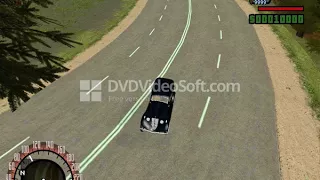 GTA Криминальная Россия - car chase & crash scene - ГАЗ М1 против ГАЗ-11-73 в 1940-х годах