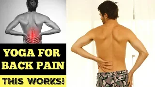 Yoga For Back Pain 15 minute Stretch, Sciatica Flexibility & Core Strengthening | Yoga With Tim