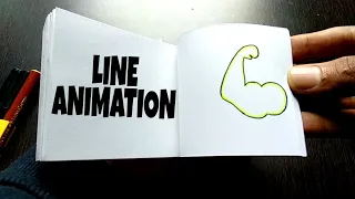 HOW TO MAKE LINE ANIMATION FLIPBOOK