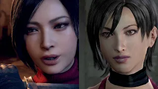 Leon reuniting with Ada Wong cutscene comparison - Original VS Remake - Resident Evil 4