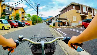 [4k] Japan Cycling Tour - Nagoya 🚴  Bike Ride Through Japanese Neighborhood